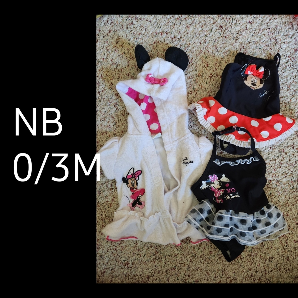 Disney newborn 3M bathing suit set